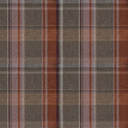 Remnant of Arc-Com York Plaid Sangria Upholstery Fabric