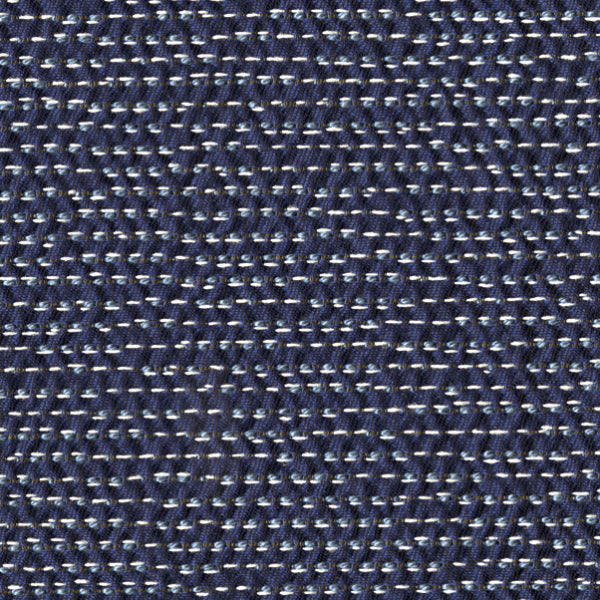 Remnant of Designtex Yoruba Indigo Upholstery Fabric