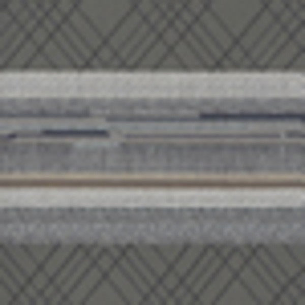 Pallas Textiles Upholstery Fabric Remnant Stereo Stripe Charcoal Frost
