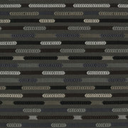 Designtex Nexus Granite Colorful Gray Stripe Upholstery Fabric