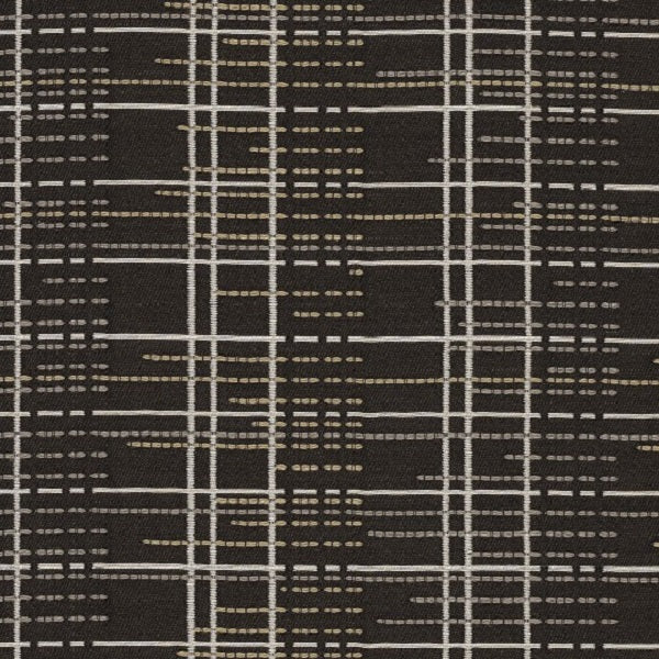 Designtex Tramway Onyx Black Upholstery Fabric