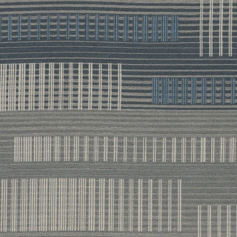 Designtex Savile Plaid Lake Shore Upholstery Fabric