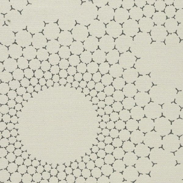 Designtex Sunburst Moon Rock White Upholstery Fabric
