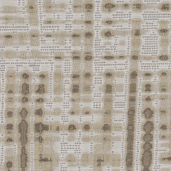 Designtex Hatchmark Creme Upholstery Fabric