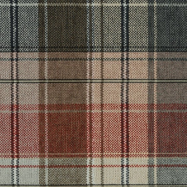 Remnant of Designtex Plaid Robin Upholstery Fabric