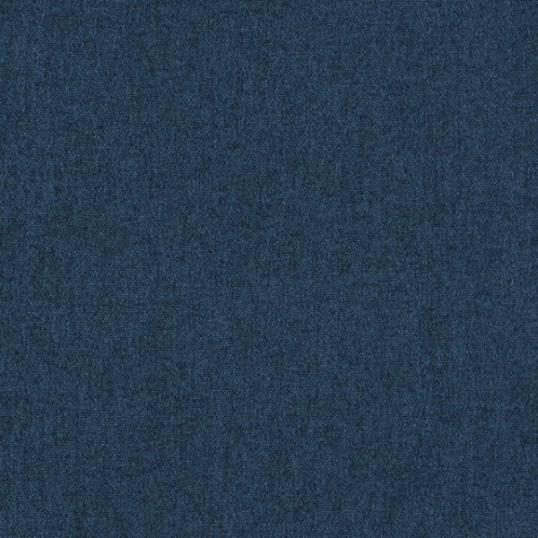Remnant of Designtex Brushed Flannel Navy Upholstery