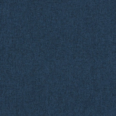 Remnant of Designtex Brushed Flannel Navy Upholstery