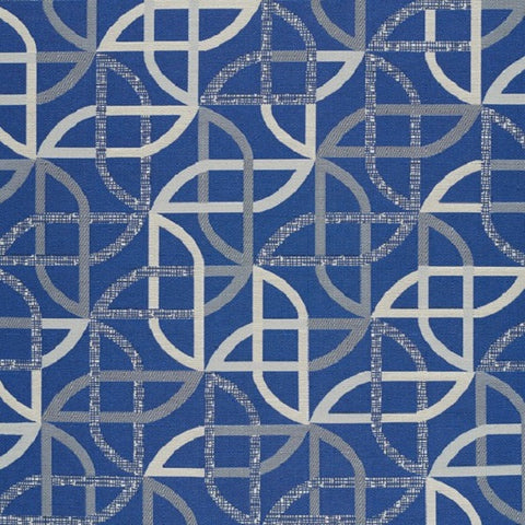 Designtex Shortcut Cyanotype Blue Upholstery Fabric