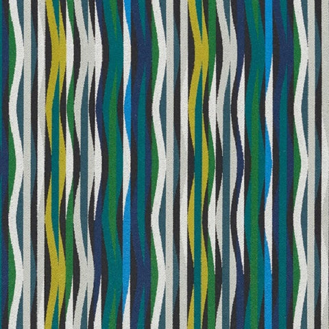 Designtex Halyard Cabo Verde Stripe Green Upholstery Fabric