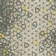 Brentano Nova Lyra 3D Triangles Gray Upholstery Fabric