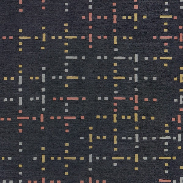 Remnant of Maharam Bander Salmon Upholstery Fabric