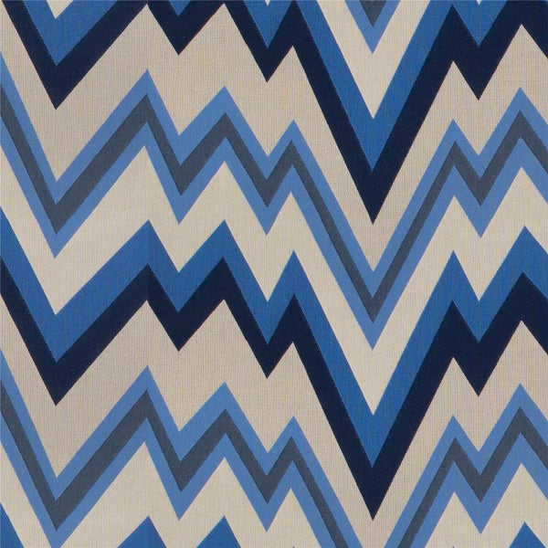 Architex Chevron 57 Agave Blue Upholstery Fabric