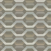 Remnant of Carnegie Hive 20 Sunbrella Gray Upholstery Fabric