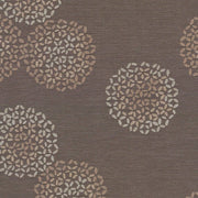 Remnant of Arc-Com Brayer Flower Stone Upholstery Fabric