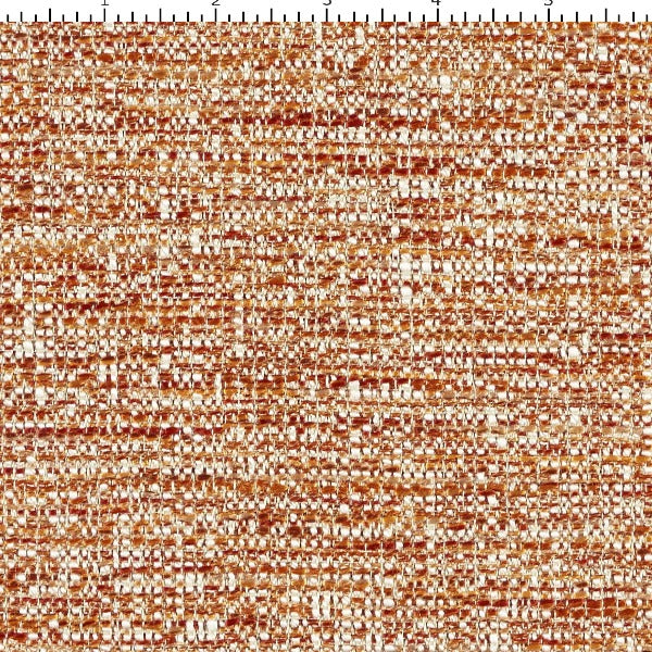 Remnant of Mayer Odessa Mandarin Tweed Upholstery fabric