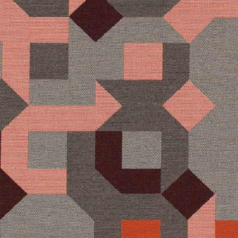 Carnegie Puzzle 20 Sunbrella Gray Upholstery Fabric