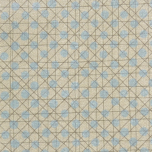 Remnant of Arc-Com Fireflies Summer Sky Upholstery Vinyl