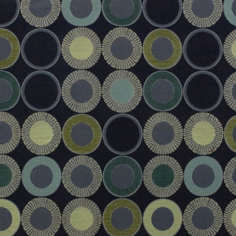 Arc-Com Yoyo Sapphire Blue Upholstery Fabric