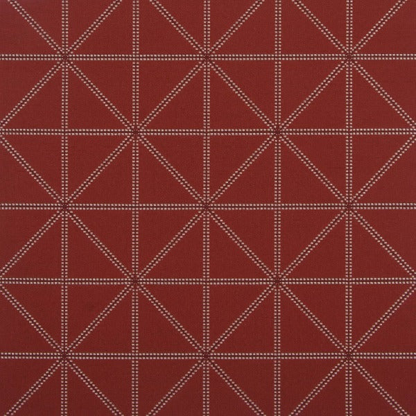 Arc-Com Intersect Cherry Upholstery Fabric