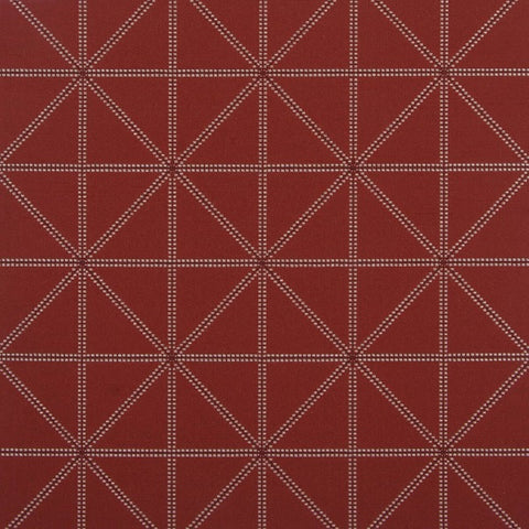 Arc-Com Intersect Cherry Upholstery Fabric