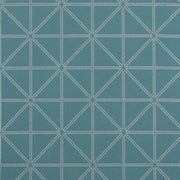 Fabric Remnant of Intersect Island Blue