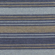 Brentano Serape Bajo Stripe Blue Upholstery Fabric