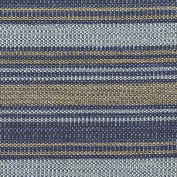 Brentano Serape Bajo Stripe Blue Upholstery Fabric