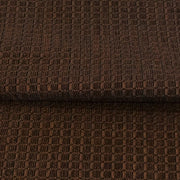 Swavelle Mill Creek Chocolate Brown Chenille Check Upholstery Fabric