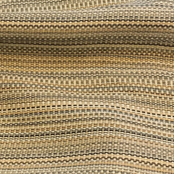 Swavelle Mill Creek Caribe Ebony Gold Black Weaved Upholstery Fabric