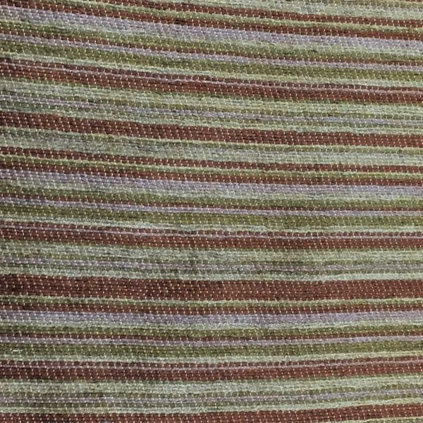 Swavelle Mill Creek Randall Stripe Amber Chenille Multi Colored Upholstery Fabric