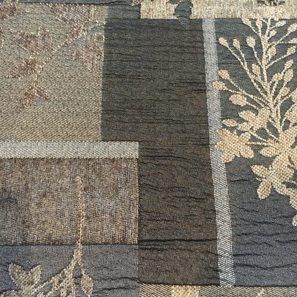 Swavelle Mill Creek Innocense Pewter Brown Chenille Upholstery Fabric