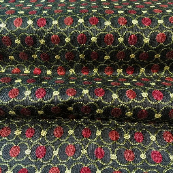 Bernhardt Textiles Cornwall Berry Circle Dot Link Upholstery Fabric