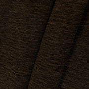 Brown Textured Weave Chenille Upholstery Fabric