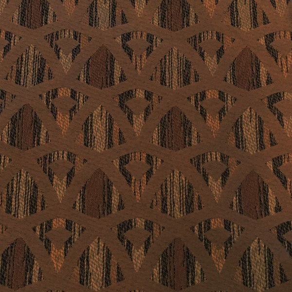 Swavelle Mill Creek Neutral Toned Brown Diamond Pattern Upholstery Fabric