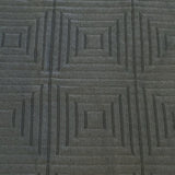 Swavelle Mill Creek Tetra Maze Manganese Gray Textured Geometric Upholstery Fabric