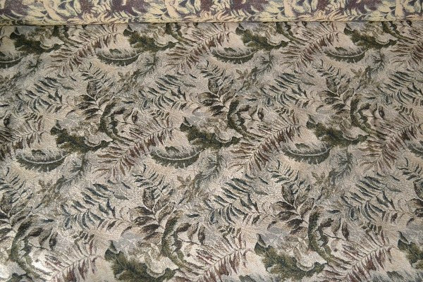 Juntura Spruce Botanical Pattern Beige Upholstery Fabric