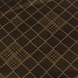Swavelle Mill Creek Hoppers Bronze Brown Gold Diamond Upholstery Fabric