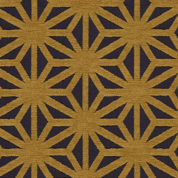 Remnant of Arc-Com Kirigami Midnight Upholstery Fabric