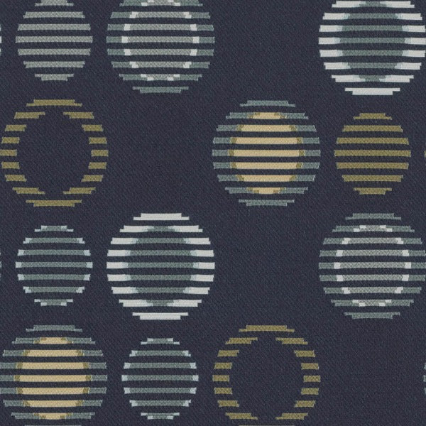 Arc-Com Cirque Indigo Upholstery Fabric