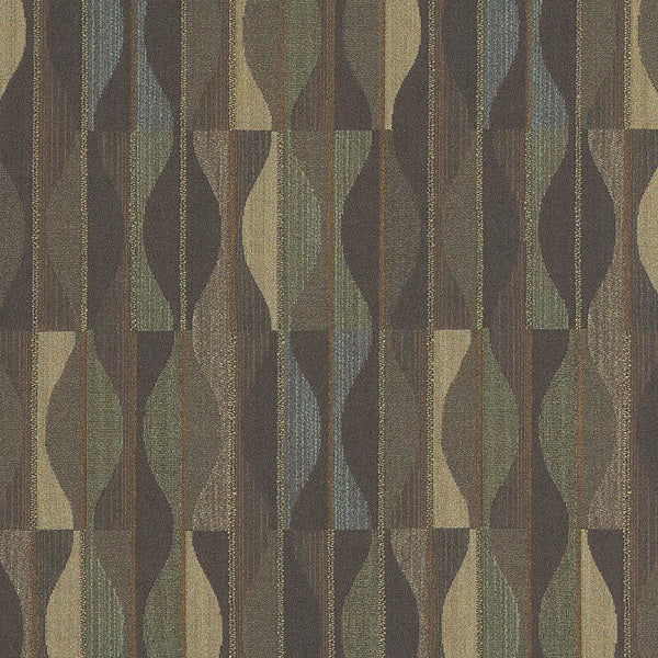 Arc-Com Lyric Currant Wavy Stripe Upholstery Vinyl