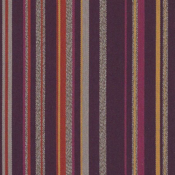 Arc-Com Campus Stripe Amethyst Colorful Stripe Upholstery Fabric