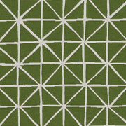 Fabric Remnant of Arc-Com Grid Grass Upholstery Fabric