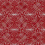 Arc-Com Upholstery Fabric Remnant Lyre Fire Red