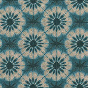 Remnant of Arc-Com Arashi Caribbean Upholstery Fabric