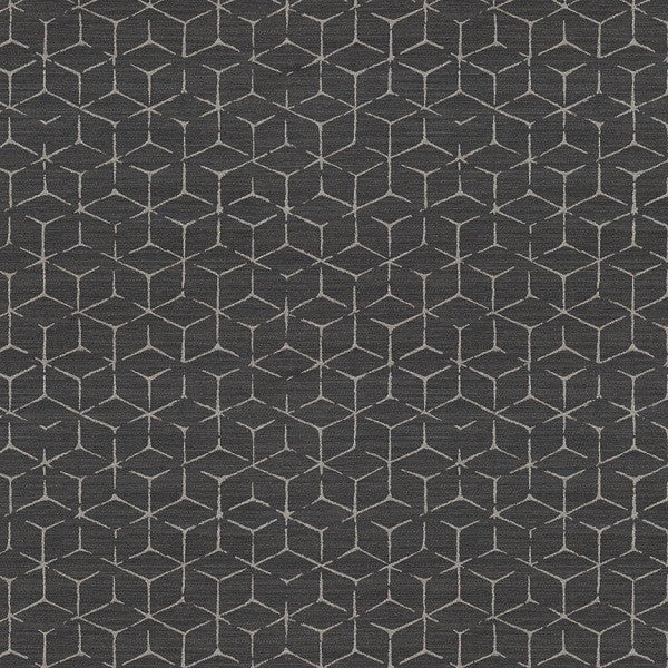 Arc-Com Fabrics Upholstery Fabric Remnant Itajime Coal