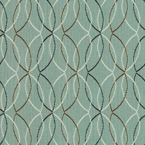 Remnant of Arc-Com Cascade Seafoam Upholstery Fabric