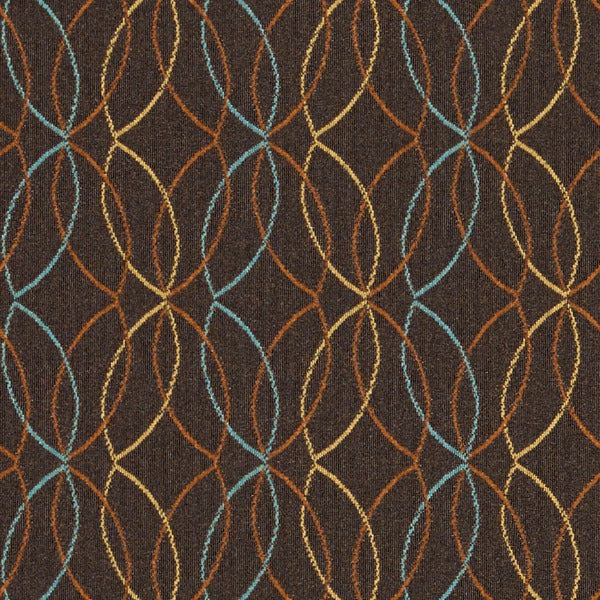Remnant of Arc-Com Cascade Godiva Upholstery Fabric