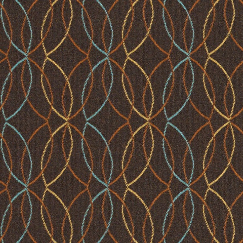 Remnant of Arc-Com Cascade Godiva Upholstery Fabric