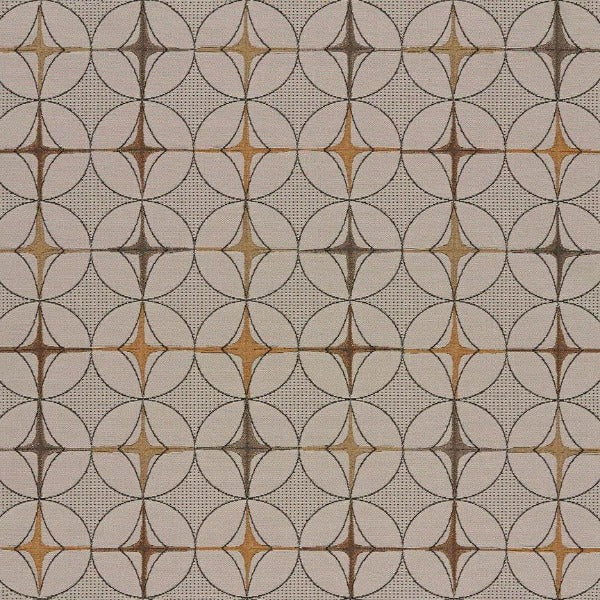 Remnant of Arc-Com Tritik Beach Upholstery Fabric