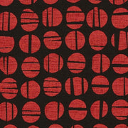 Remnant of Arc-Com Sundial Fire Upholstery Fabric